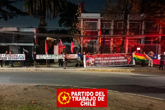 partido del trabajo de chile apoyo a bolivia